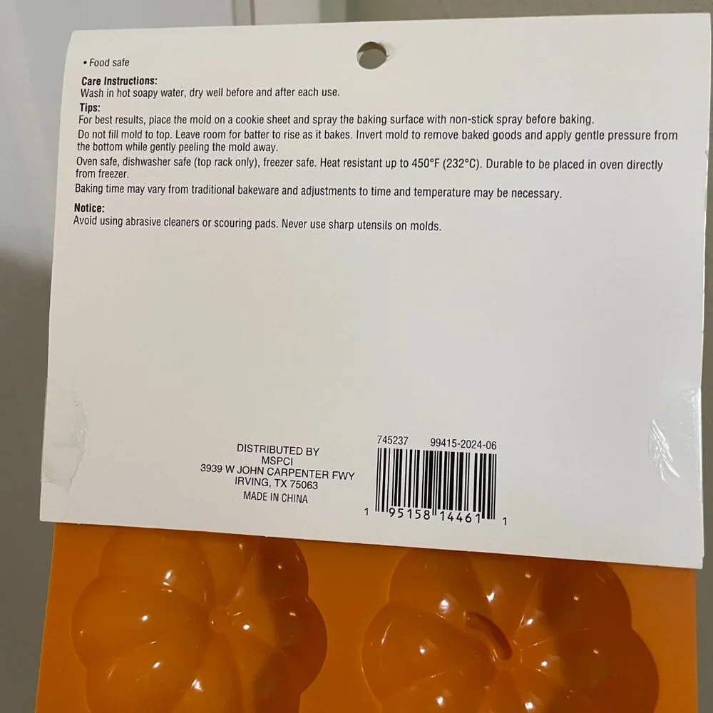 Celebrate It - Silicone Treat Mold - Pumpkins